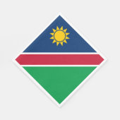 Serviette En Papier Drapeau de la Namibie (Coin)