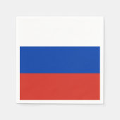 Serviette En Papier Drapeau de la Russie (Devant)