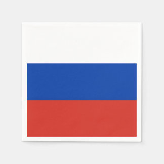 Serviette En Papier Drapeau de la Russie