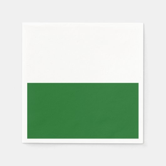 Serviette En Papier Drapeau de la Saxe Papier serviettes (Devant)