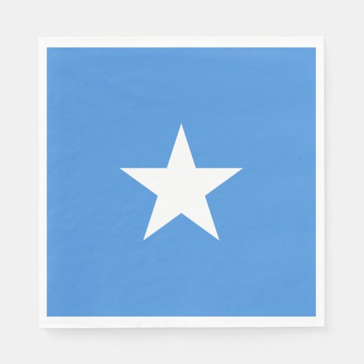 Serviette En Papier Drapeau de la Somalie (Devant)