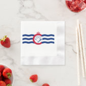 Serviette En Papier Drapeau de la ville de Cincinnati (En situation)