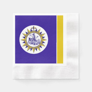 Serviette En Papier Drapeau de la ville de Nashville