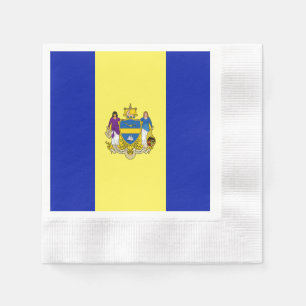 Serviette En Papier Drapeau de la ville de Philadelphie