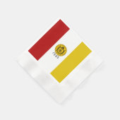 Serviette En Papier Drapeau de la ville de San Diego (Coin)