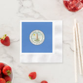 Serviette En Papier Drapeau de la ville de Virginia Beach (En situation)