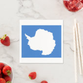 Serviette En Papier Drapeau de l'Antarctique Papier serviettes (En situation)