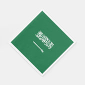Serviette En Papier Drapeau de l'Arabie saoudite (Coin)