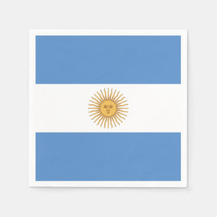 Serviette En Papier Drapeau de l'Argentine