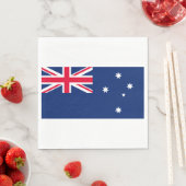 Serviette En Papier Drapeau de l'Australie (En situation)