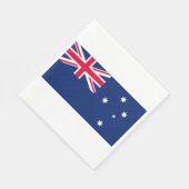 Serviette En Papier Drapeau de l'Australie (Coin)