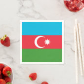 Serviette En Papier Drapeau de l'Azerbaïdjan (En situation)