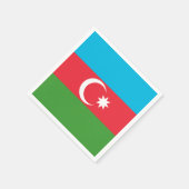 Serviette En Papier Drapeau de l'Azerbaïdjan (Coin)