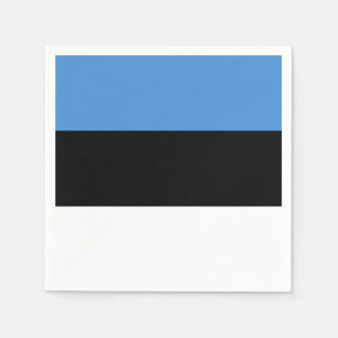 Serviette En Papier Drapeau de l'Estonie