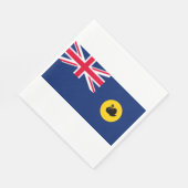 Serviette En Papier Drapeau de l'État d'Australie-Occidentale (Coin)