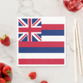 Serviette En Papier Drapeau de l'État d'Hawaii (En situation)