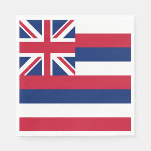 Serviette En Papier Drapeau de l'État d'Hawaii
