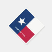 Serviette En Papier Drapeau de l'état du Texas patriotique serviettes  (Coin)