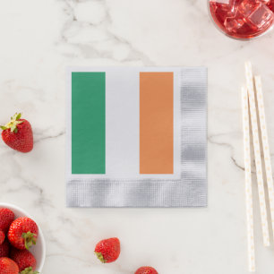 Serviette En Papier Drapeau de l'Irlande : Bannière irlandaise, Royaum