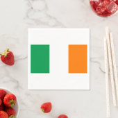 Serviette En Papier Drapeau de l'Irlande Papier serviettes (En situation)