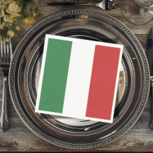 Drapeau de l'Italie - Italien
