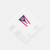 Serviette En Papier Drapeau de l'Ohio (Coin)