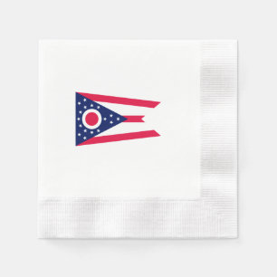 Serviette En Papier Drapeau de l'Ohio