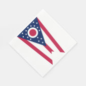 Serviette En Papier Drapeau de l'Ohio (Coin)