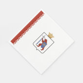Serviette En Papier Drapeau de Mari El (Coin)