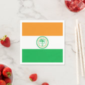 Serviette En Papier Drapeau de Miami, Floride serviettes (En situation)