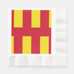 Serviette En Papier Drapeau de Northumberland Napkins