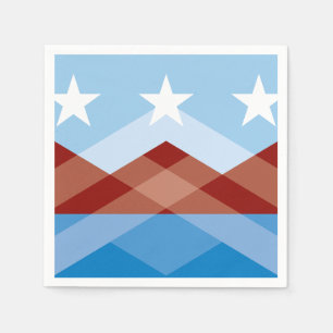 Serviette En Papier Drapeau de Peoria, Arizona