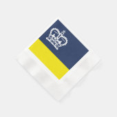 Serviette En Papier Drapeau de Regina (Saskatchewan) (Coin)