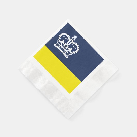 Serviette En Papier Drapeau de Regina (Saskatchewan) (Coin)