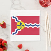 Serviette En Papier Drapeau de Saint-Louis (Missouri) (En situation)