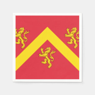 Serviette En Papier Drapeau de serviettes Anglesey