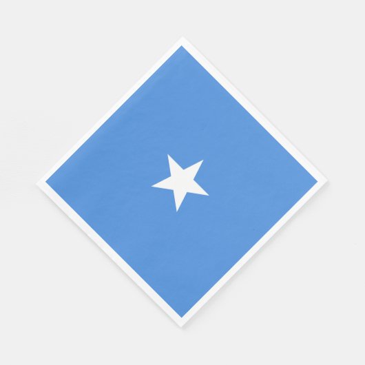 Serviette En Papier Drapeau de Somalie (Coin)