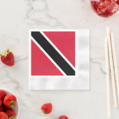 Serviette En Papier Drapeau de Trinité-et-Tobago (En situation)