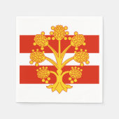 Serviette En Papier Drapeau de Westmorland Papier serviettes (Devant)