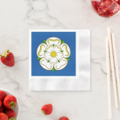 Serviette En Papier Drapeau de Yorkshire serviettes (En situation)