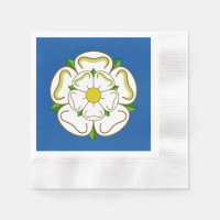 Drapeau de Yorkshire serviettes