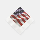 Serviette En Papier Drapeau des États-Unis (Coin)