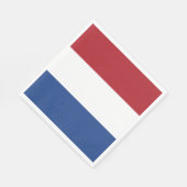 Serviette En Papier Drapeau des Pays-Bas (Coin)