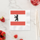 Serviette En Papier Drapeau des serviettes de Berlin (En situation)