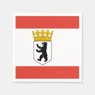 Serviette En Papier Drapeau des serviettes de Berlin