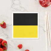 Serviette En Papier Drapeau des serviettes du Bade-Wurtemberg (En situation)