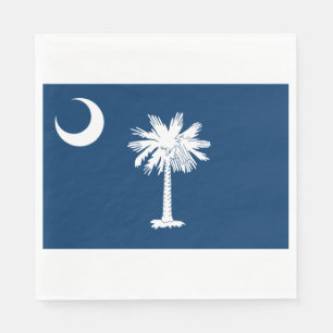 Serviette En Papier Drapeau d'État de Caroline du Sud