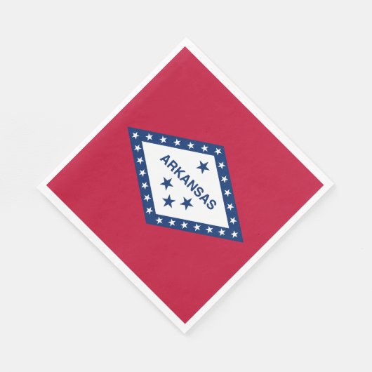 Serviette En Papier Drapeau d'État de l'Arkansas (Coin)