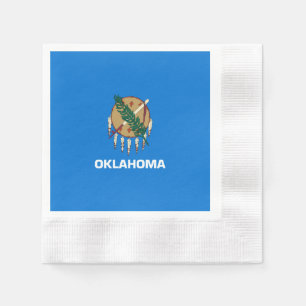 Serviette En Papier Drapeau d'État de l'Oklahoma