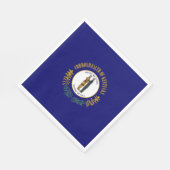 Serviette En Papier Drapeau d'État du Kentucky (Coin)